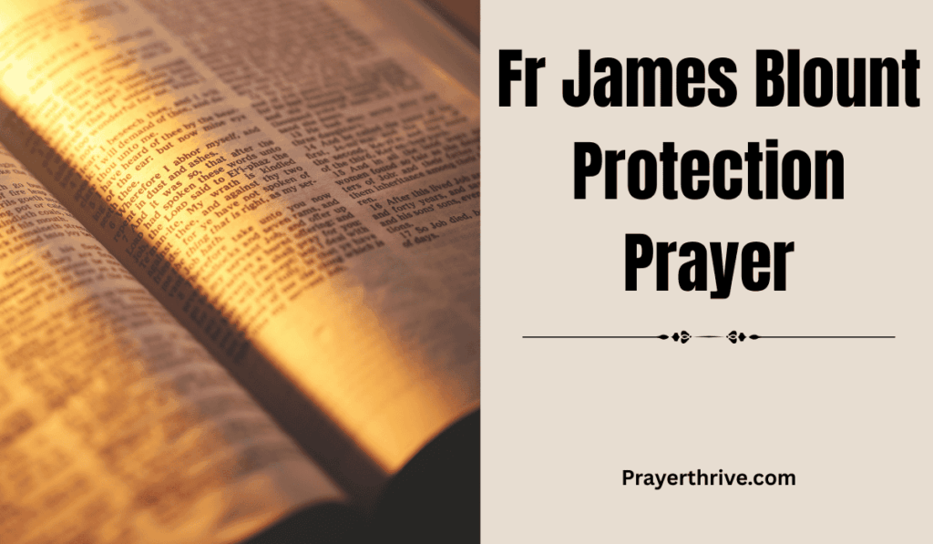 An open Bible with soft light shining across its pages, symbolizing peace and strength through the fr james blount protection prayer.