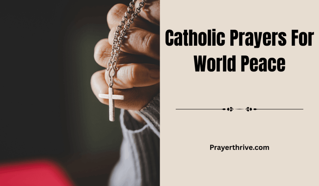 A serene sunset over a peaceful landscape, symbolizing calm and harmony through Catholic Prayers For World Peace.