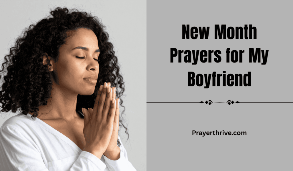 A woman praying for her boyfriend at sunrise, symbolizing love, faith, and hope through New Month Prayers for My Boyfriend.