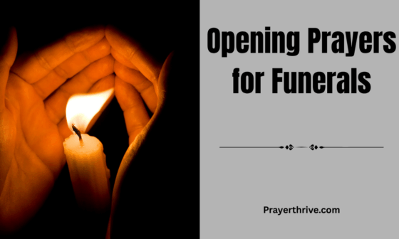 A soft candlelight glows beside a framed photo and white lilies at a funeral service, symbolizing peace, comfort, and the power of Opening Prayers for Funerals.