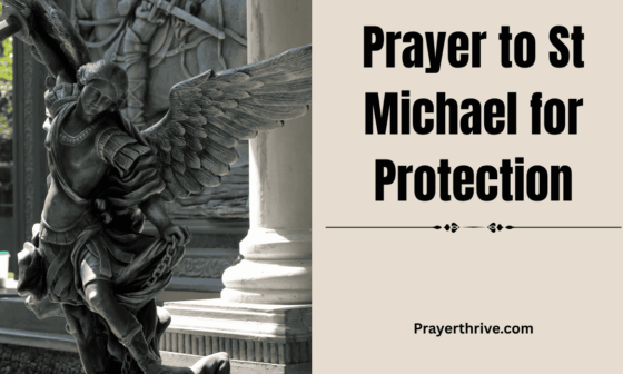 A serene depiction of St Michael the Archangel guarding a faithful believer, illustrating the power of the Prayer to St Michael for protection.