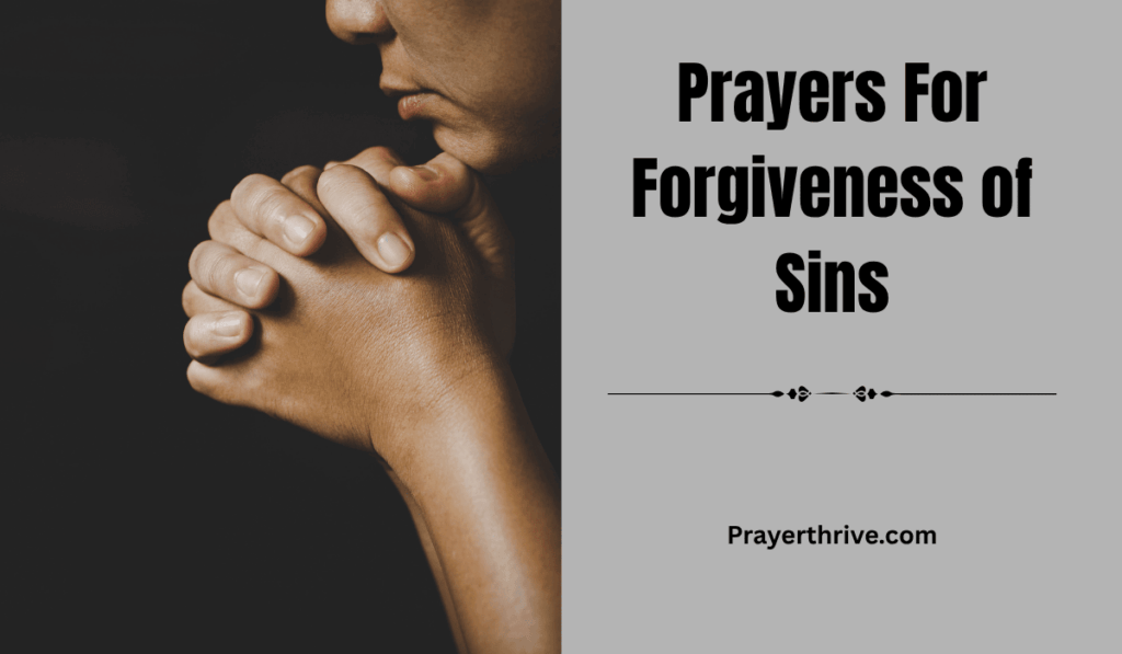 A person kneeling in quiet prayer under soft morning light, hands clasped in repentance and seeking God’s mercy — a heartfelt moment reflecting Prayers For Forgiveness of Sins.