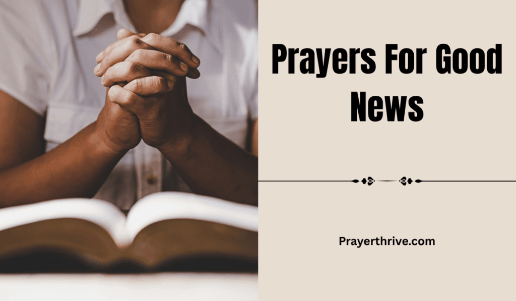 A person kneeling by a window with hands clasped in prayer, waiting with hope and faith while saying prayers for good news from God.