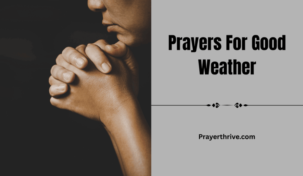 A person praying indoors near a window as sunlight breaks through after rainfall, quietly offering prayers for good weather.
