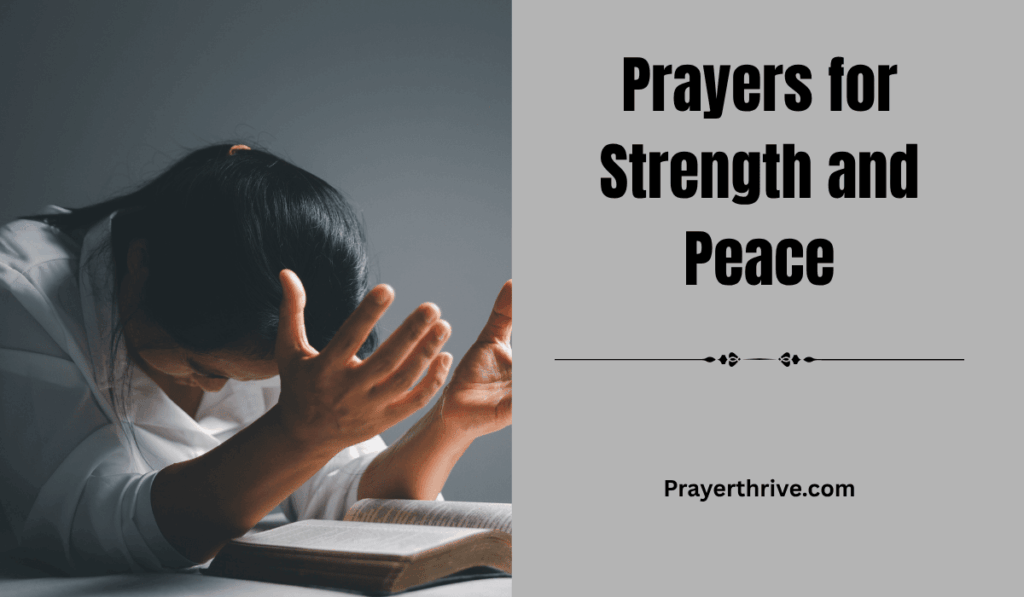 A person kneeling in quiet prayer by a window filled with sunlight, seeking God’s presence through heartfelt prayers for strength and peace.