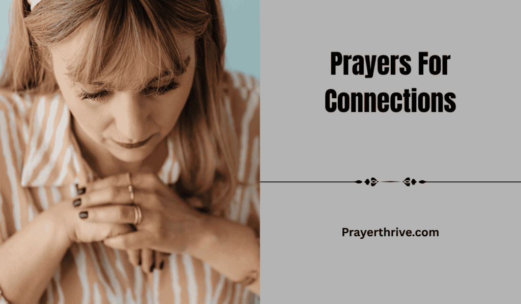A serene image of hands reaching out, symbolizing Prayers For Connections.
