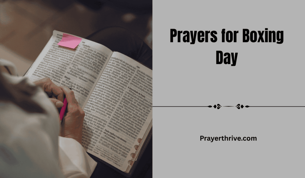 A serene morning scene with a Bible, candle, and warm light, perfect for quiet reflection and Prayers for Boxing Day.