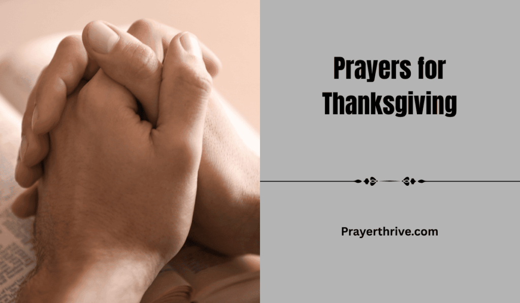 A person praying with folded hands in quiet reflection, embracing Prayers for Thanksgiving.